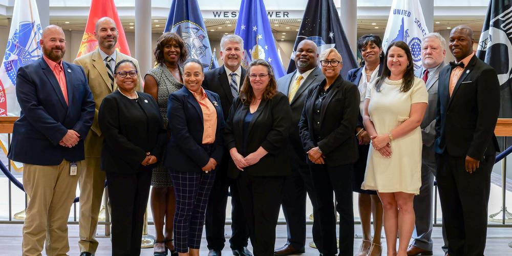 Group of smiling individuals